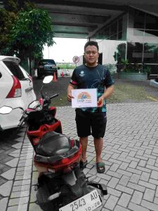 sewa motor pengiriman ke fave hotel rungkut